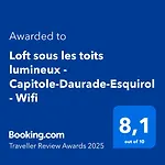 Loft Sous Les Toits Lumineux - Capitole-daurade-esquirol - Wifi Apartament